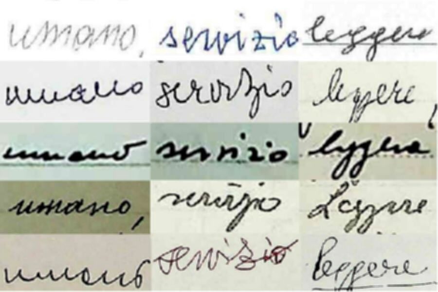 XX century Italian Handwriting 1.0
